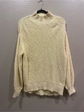 aerie yellow Turtleneck Knit Sweater